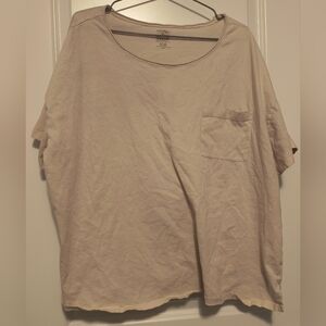 George Pale Pink Cotton T-Shirt